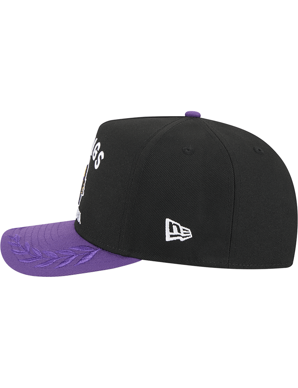 New Era Caps Minnesota Vikings New Era NFL 25 Draft Pre-Curved 9FIFTY A-Frame Snapback Hat - Black