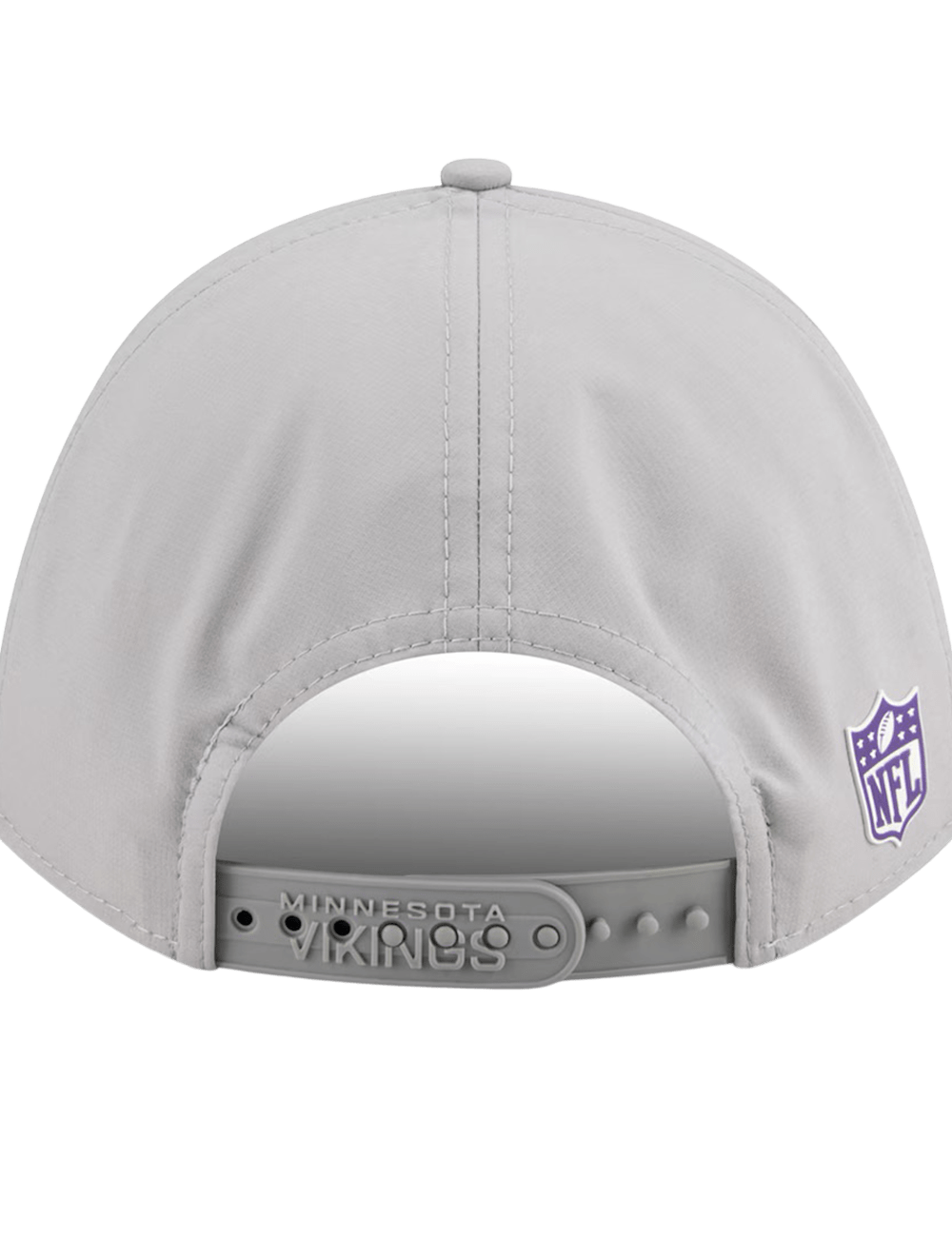 New Era Caps Minnesota Vikings New Era NFL 25 Sideline 9FORTY M-Crown Snapback Hat - Grey