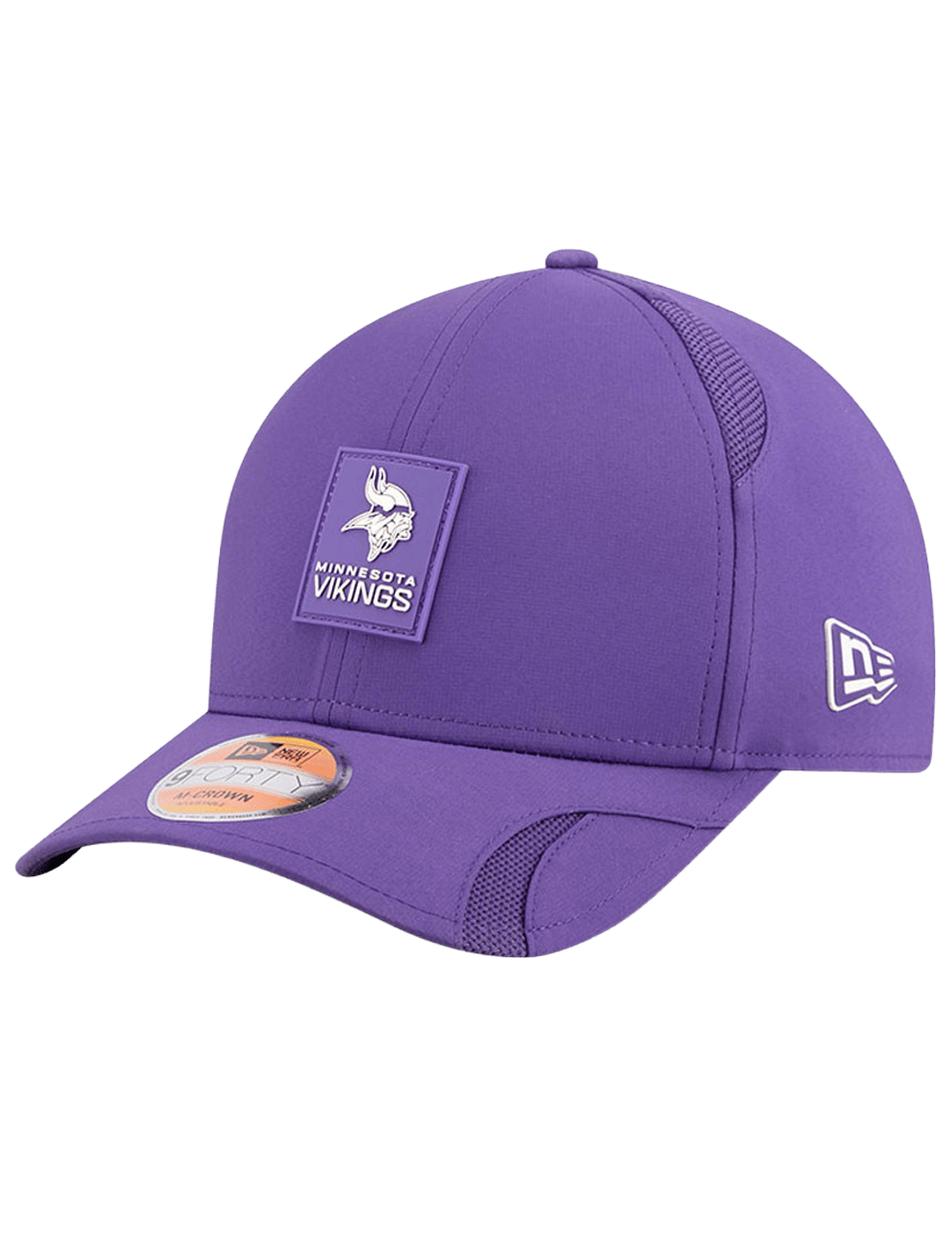New Era Caps Minnesota Vikings New Era NFL 25 Sideline 9FORTY M-Crown Snapback Hat - Purple