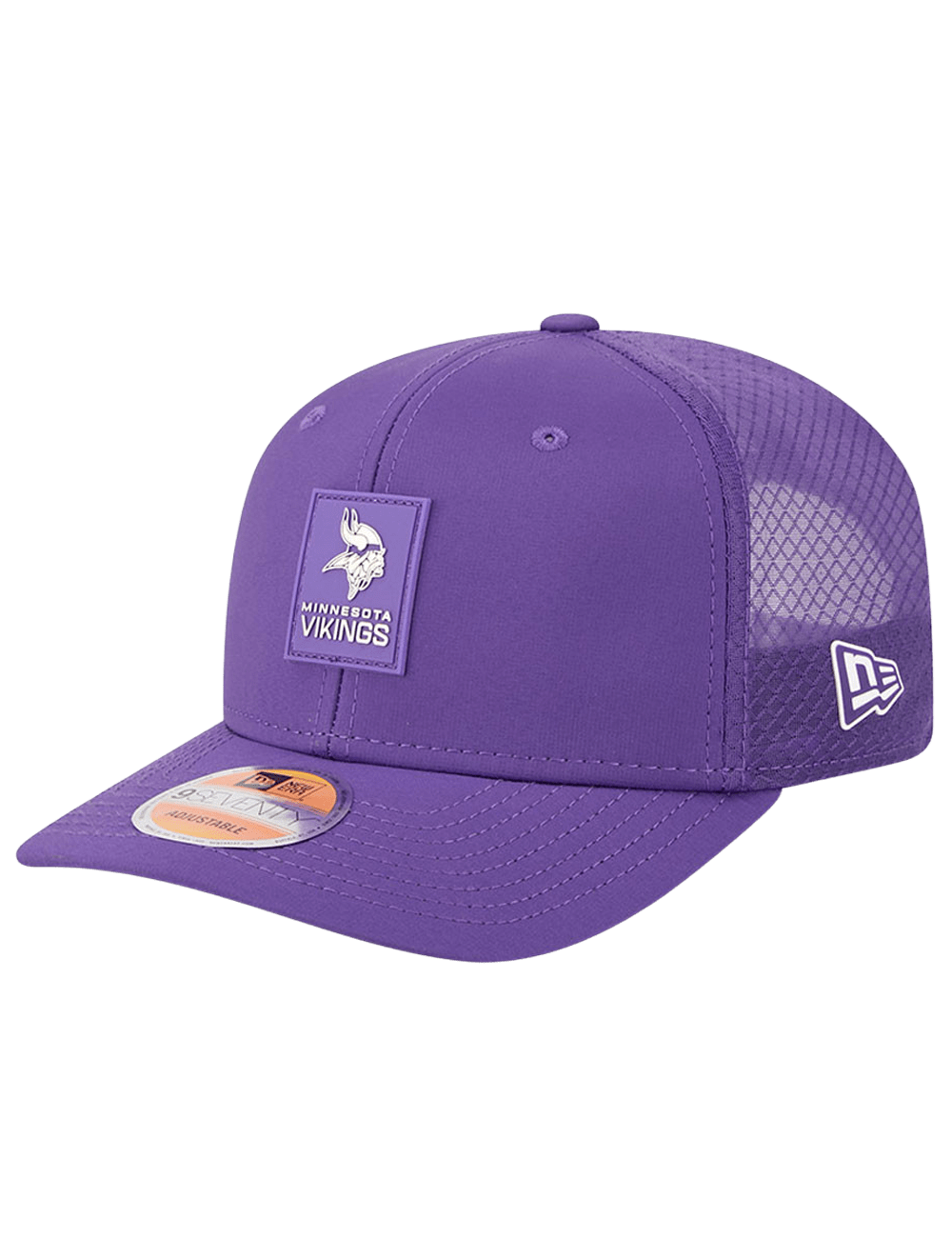 New Era Caps Minnesota Vikings New Era NFL 25 Sideline 9SEVENTY Stretch-Snapback Hat - Purple
