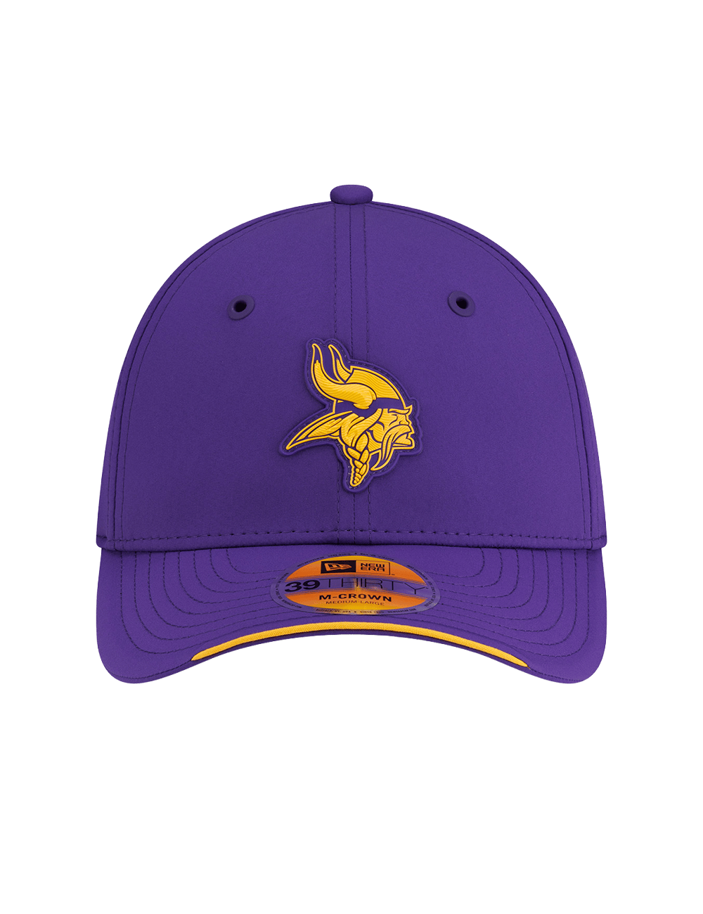 New Era Caps Minnesota Vikings New Era NFL 26 Sideline 39THIRTY M-Crown Stretch-Fit Hat - Purple
