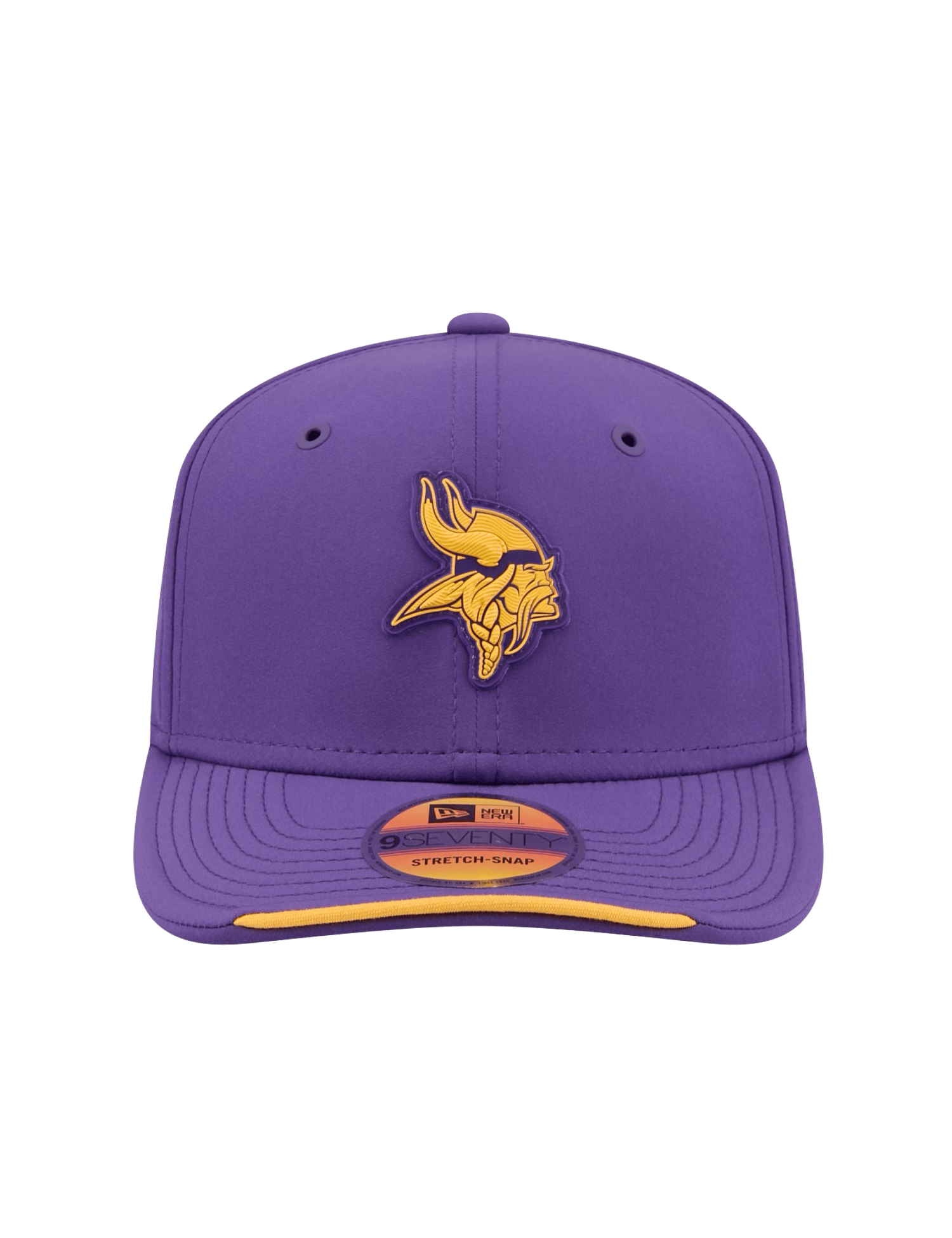 New Era Caps OSFM Minnesota Vikings New Era NFL 26 Sideline 9SEVENTY Stretch-Snapback Hat - Purple