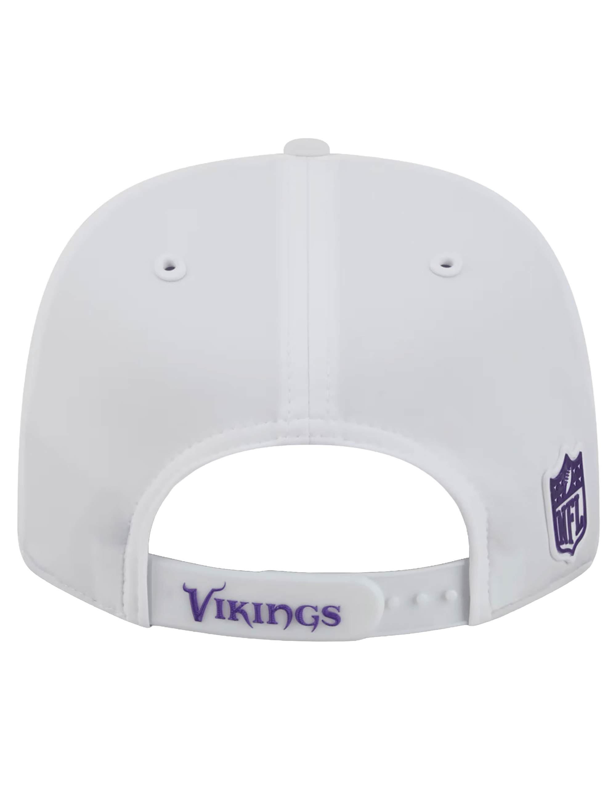New Era Caps OSFM Minnesota Vikings New Era NFL 26 Sideline 9SEVENTY Stretch-Snapback Hat - White