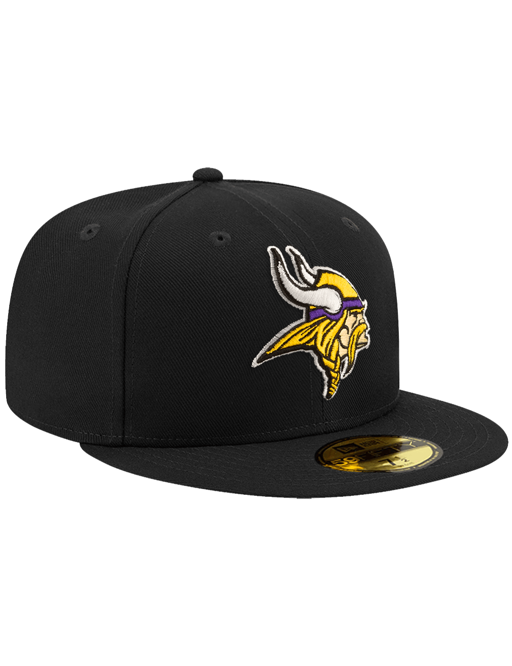 New Era Caps Minnesota Vikings New Era NFL Team 59FIFTY Fitted Hat - Black