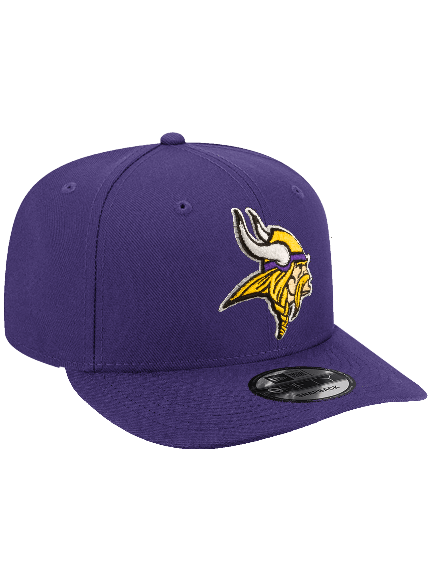 New Era Caps Minnesota Vikings New Era NFL Team Pre-Curved 9FIFTY Snapback Hat - Purple