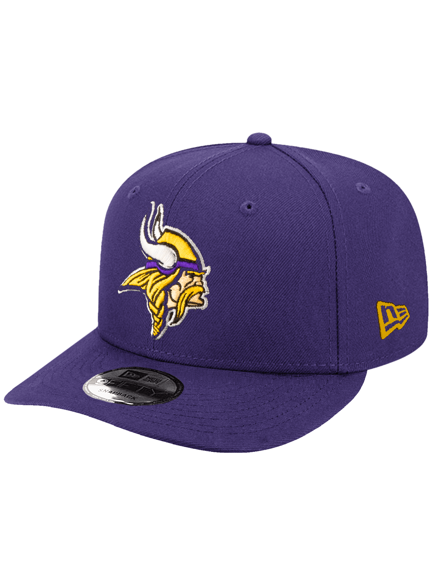 New Era Caps Minnesota Vikings New Era NFL Team Pre-Curved 9FIFTY Snapback Hat - Purple