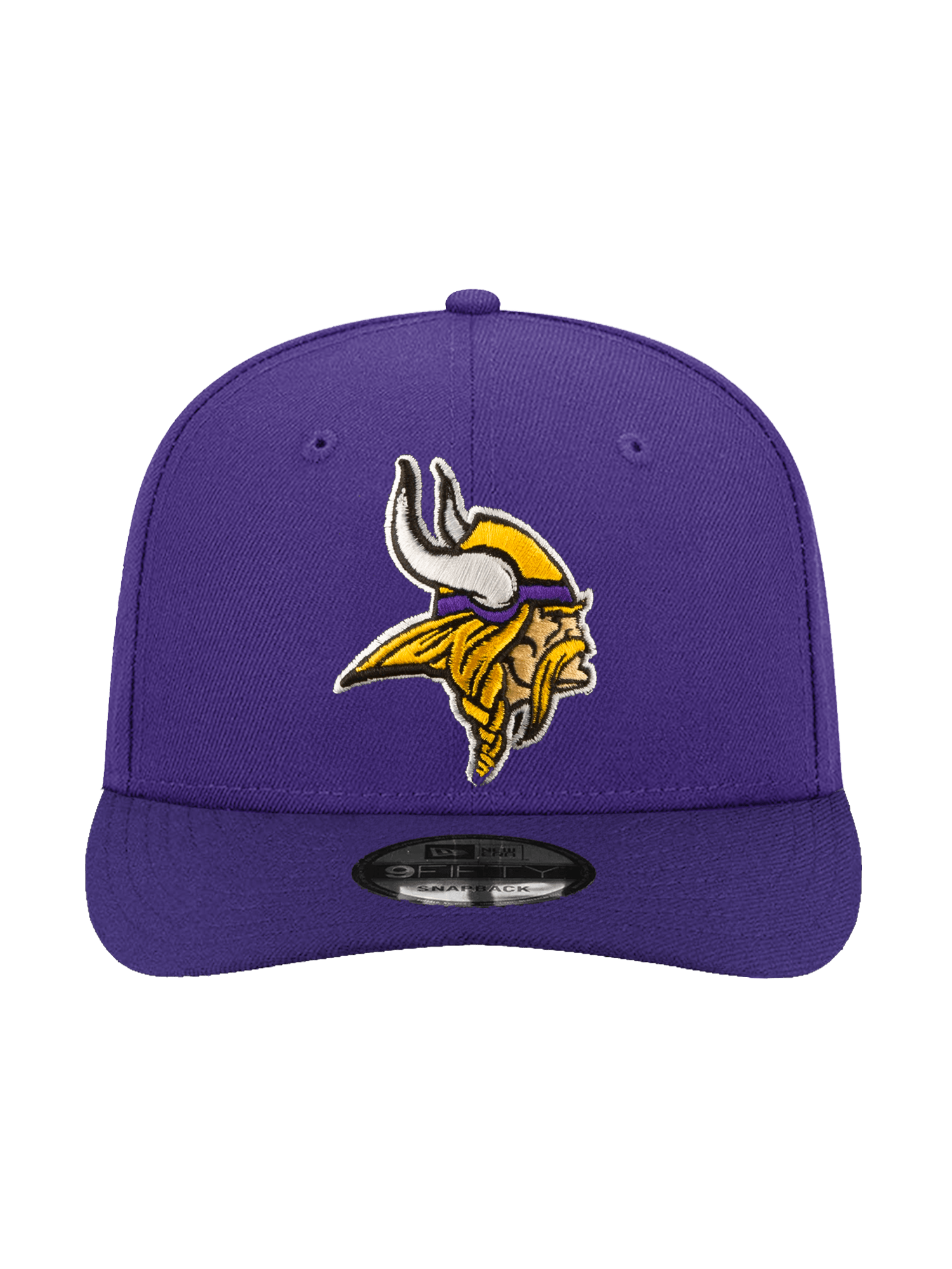 New Era Caps Minnesota Vikings New Era NFL Team Pre-Curved 9FIFTY Snapback Hat - Purple