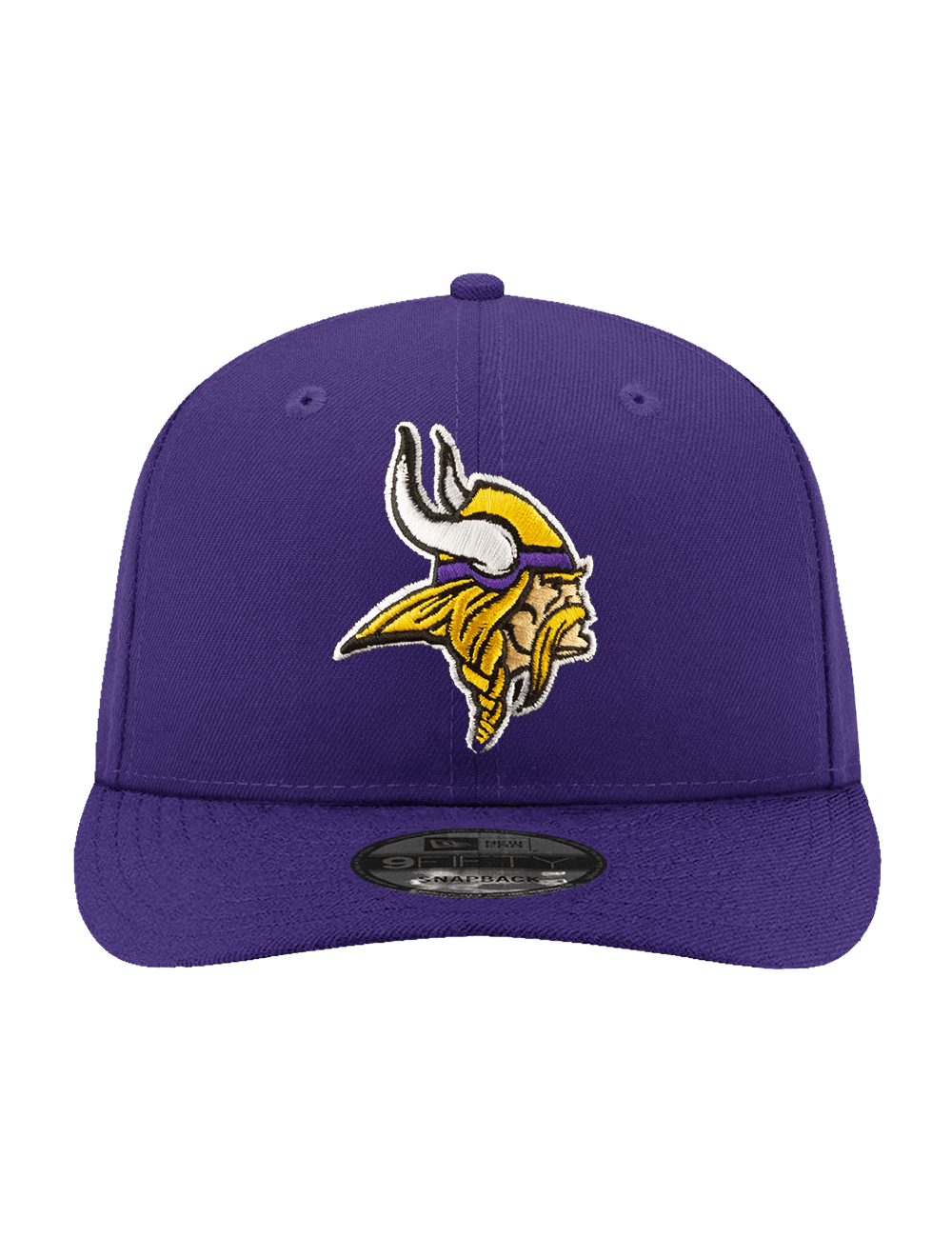 New Era Caps Minnesota Vikings New Era NFL Team Pre-Curved 9FIFTY Snapback Hat - Purple