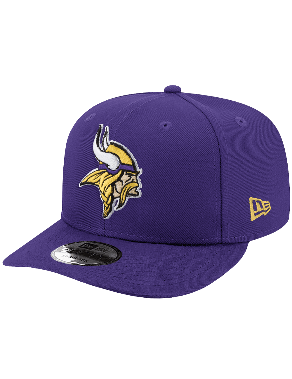 New Era Caps Minnesota Vikings New Era NFL Team Pre-Curved 9FIFTY Snapback Hat - Purple