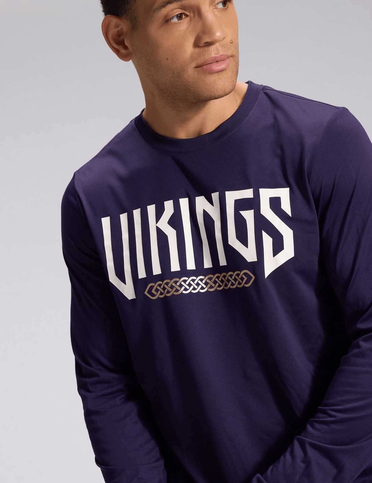 Nike T-Shirts Minnesota Vikings Nike NFL 26 Rivalries Dri-Fit Legend Long Sleeve T-Shirt