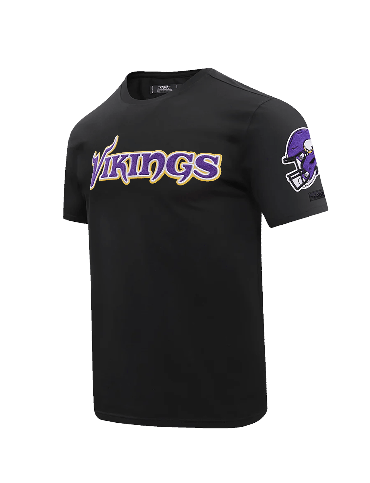 Pro Standard T-Shirts Minnesota Vikings Pro Standard NFL Classic Chenille Flex T-Shirt - Black