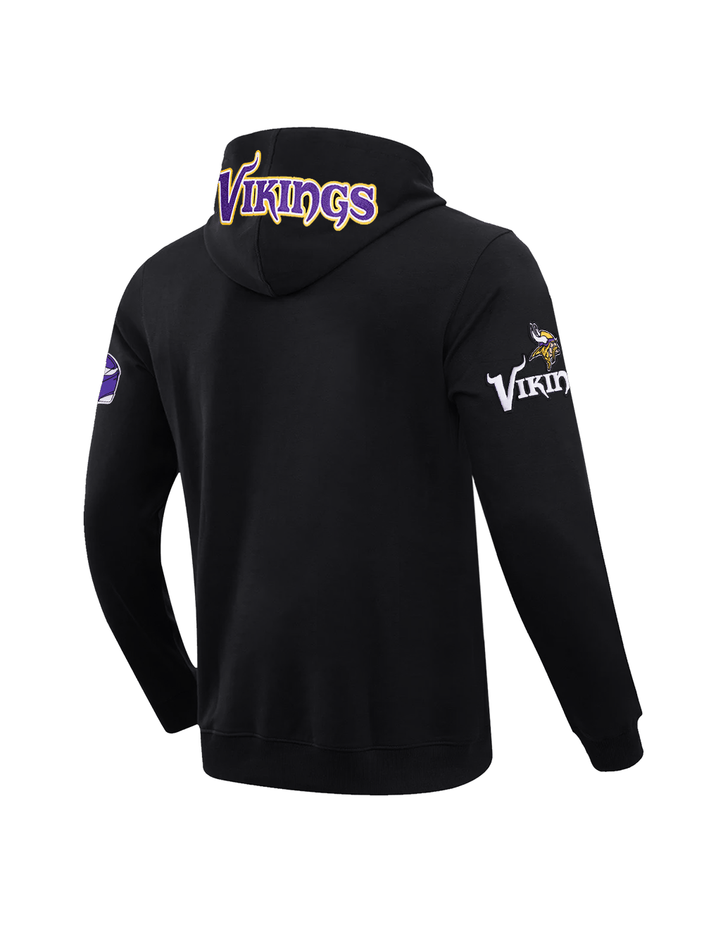 Pro Standard Jumpers Minnesota Vikings Pro Standard NFL Team Chenille Flex Hoodie Jumper - Black