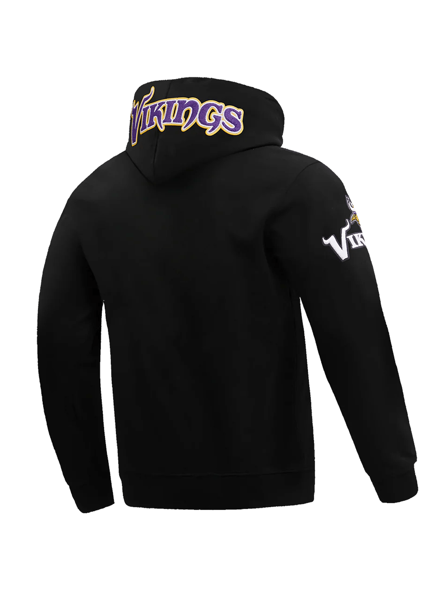 Pro Standard Jumpers Minnesota Vikings Pro Standard NFL Team Chenille Hoodie Jumper - Black