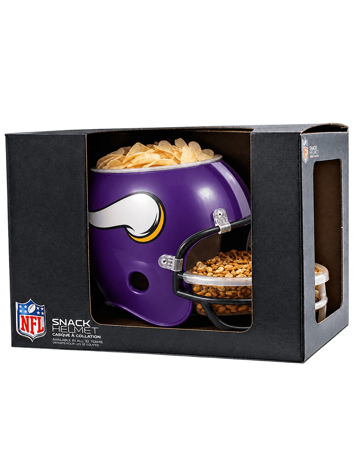 Wincraft Accessories Minnesota Vikings Wincraft NFL Full Size Multi Compartment Snack Helmet