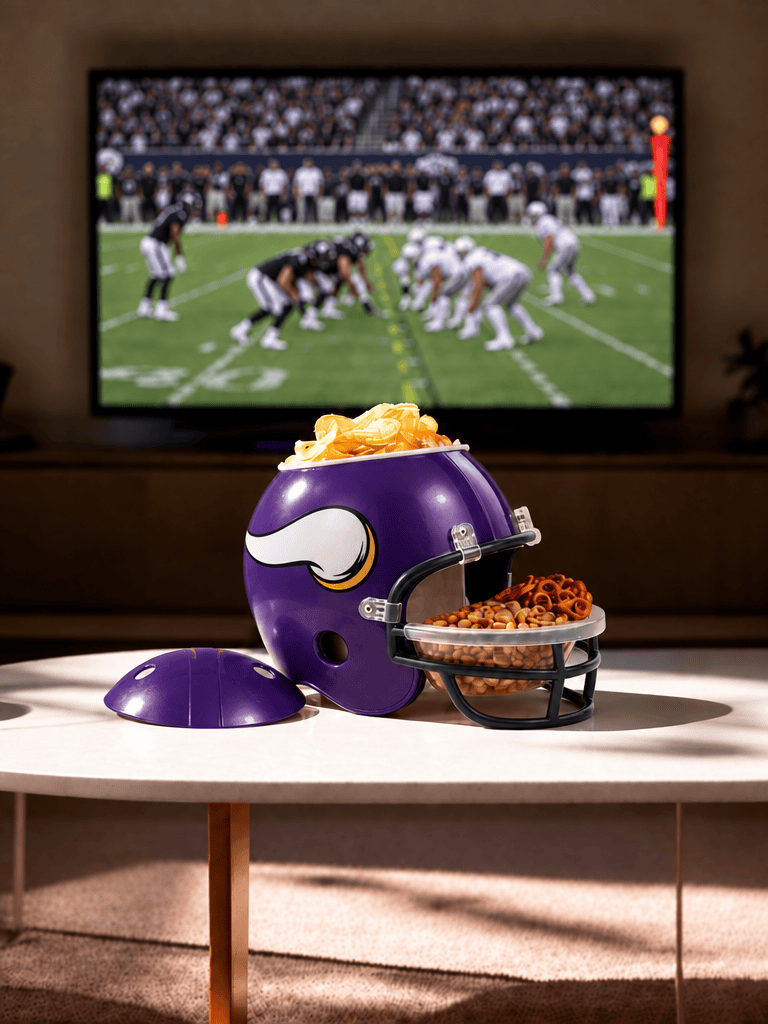 Wincraft Accessories Minnesota Vikings Wincraft NFL Full Size Multi Compartment Snack Helmet