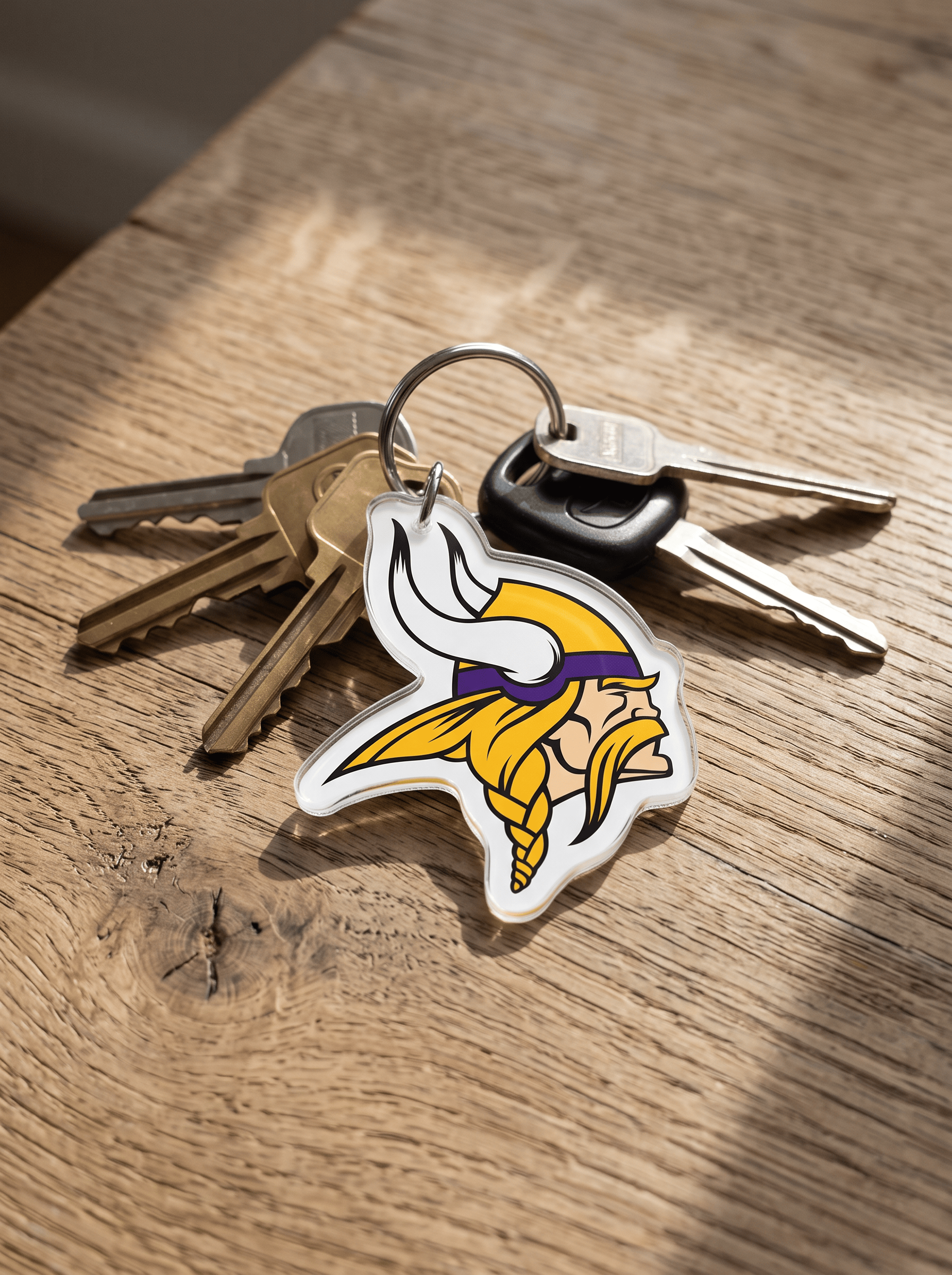 Wincraft Accessories Minnesota Vikings Wincraft NFL Premium Acrylic Team Key Ring