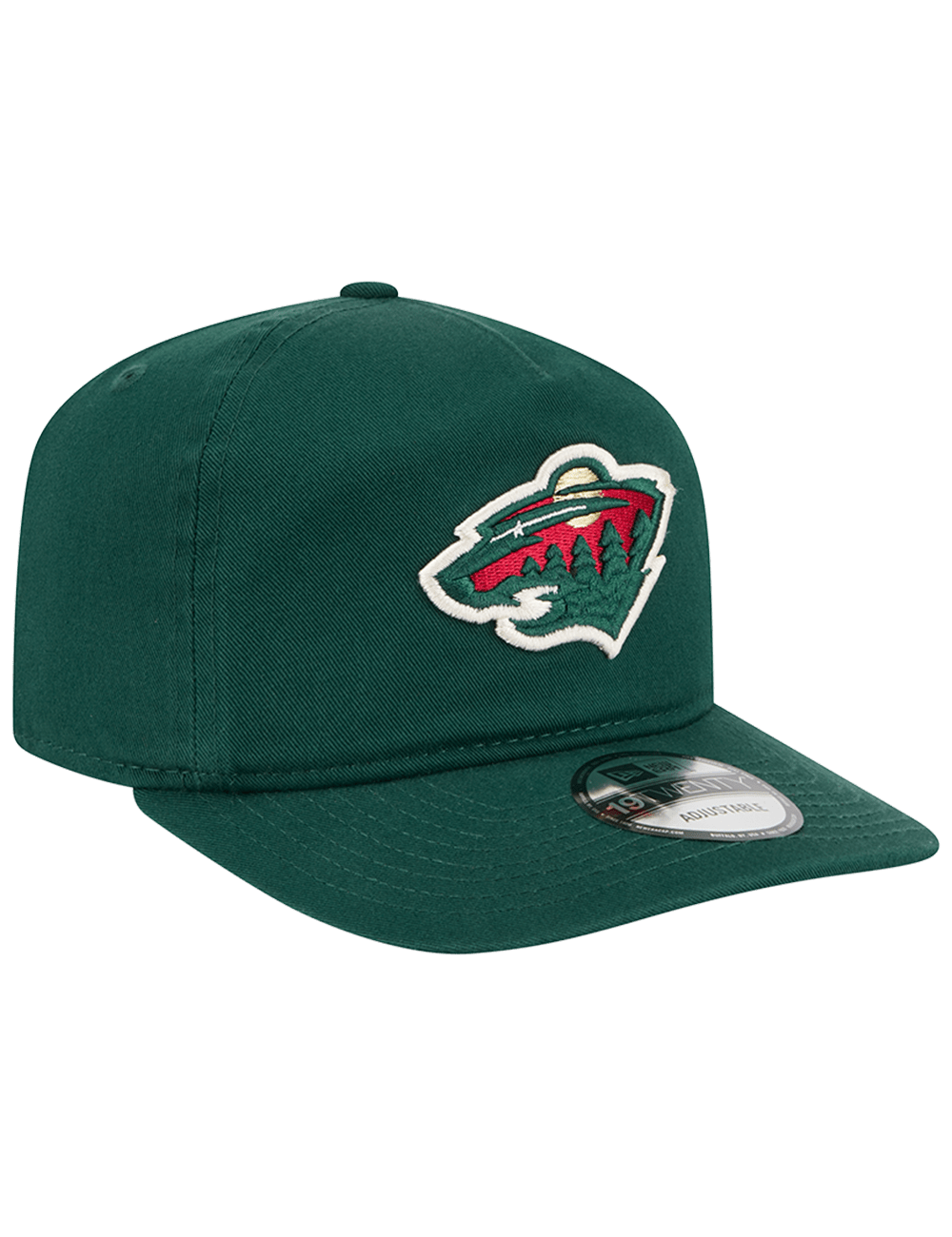 New Era Caps Minnesota Wild New Era NHL Team 19TWENTY Pre-Curved Snapback Hat - Green