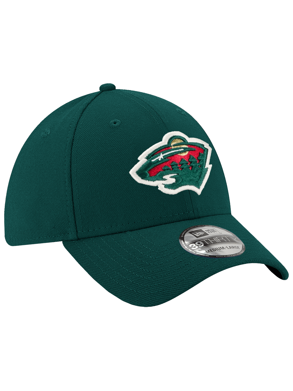 New Era Caps Minnesota Wild New Era NHL Team 39THIRTY Stretch Fit Hat - Green