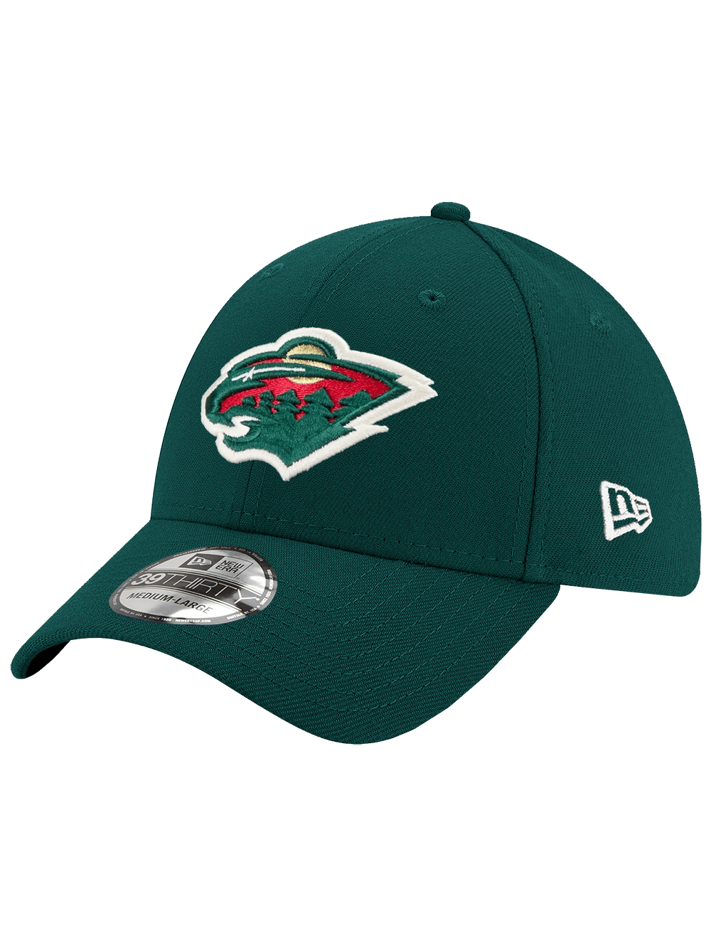 New Era Caps Minnesota Wild New Era NHL Team 39THIRTY Stretch Fit Hat - Green
