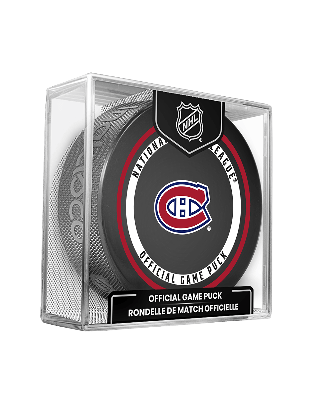 Inglasco Pucks Montreal Canadiens Inglasco NHL 26-27 Official Game Puck In Cube