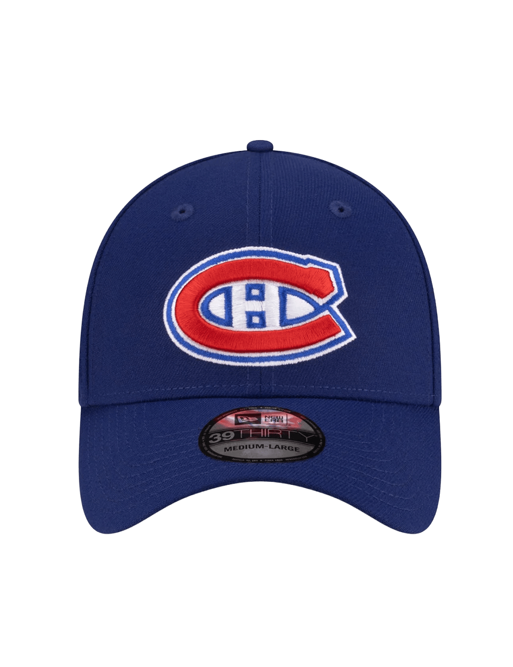 New Era Caps Montreal Canadiens New Era NHL Team 39THIRTY Stretch Fit Hat - Blue