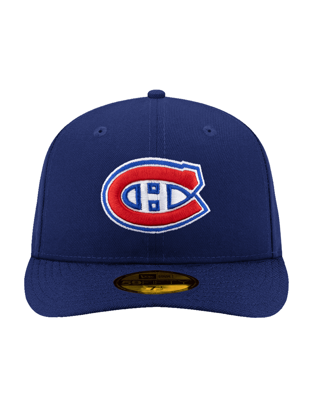 New Era Caps Montreal Canadiens New Era NHL Team 59FIFTY Pre-Curved Fitted Hat - Blue