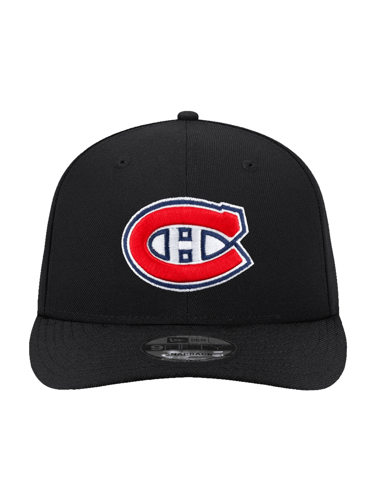 New Era Caps OSFA Montreal Canadiens New Era NHL Team 9FIFTY Pre-Curved Snapback Hat - Black