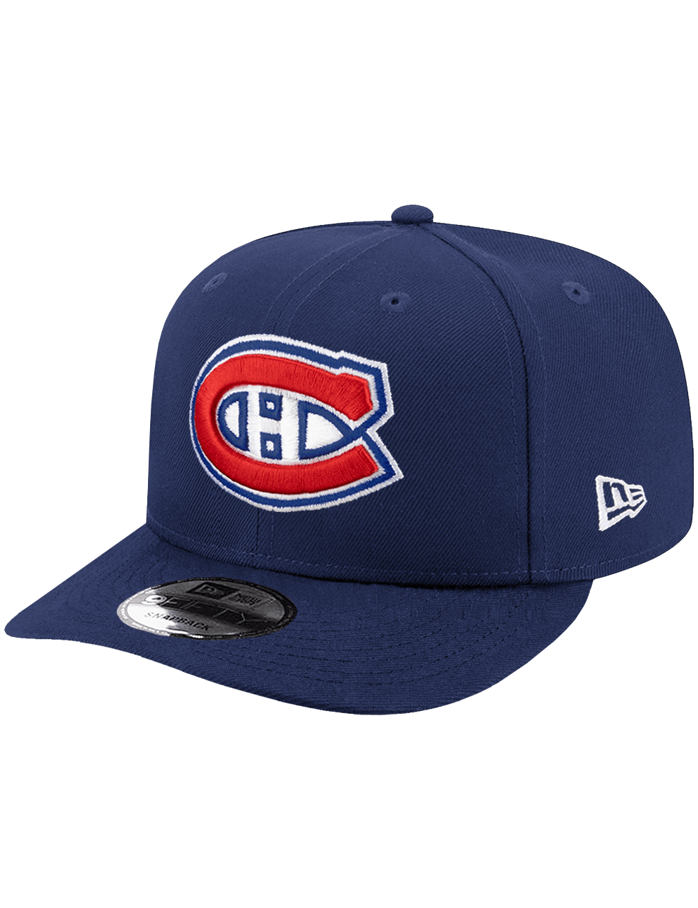 New Era Caps OSFA Montreal Canadiens New Era NHL Team 9FIFTY Pre-Curved Snapback Hat - Blue