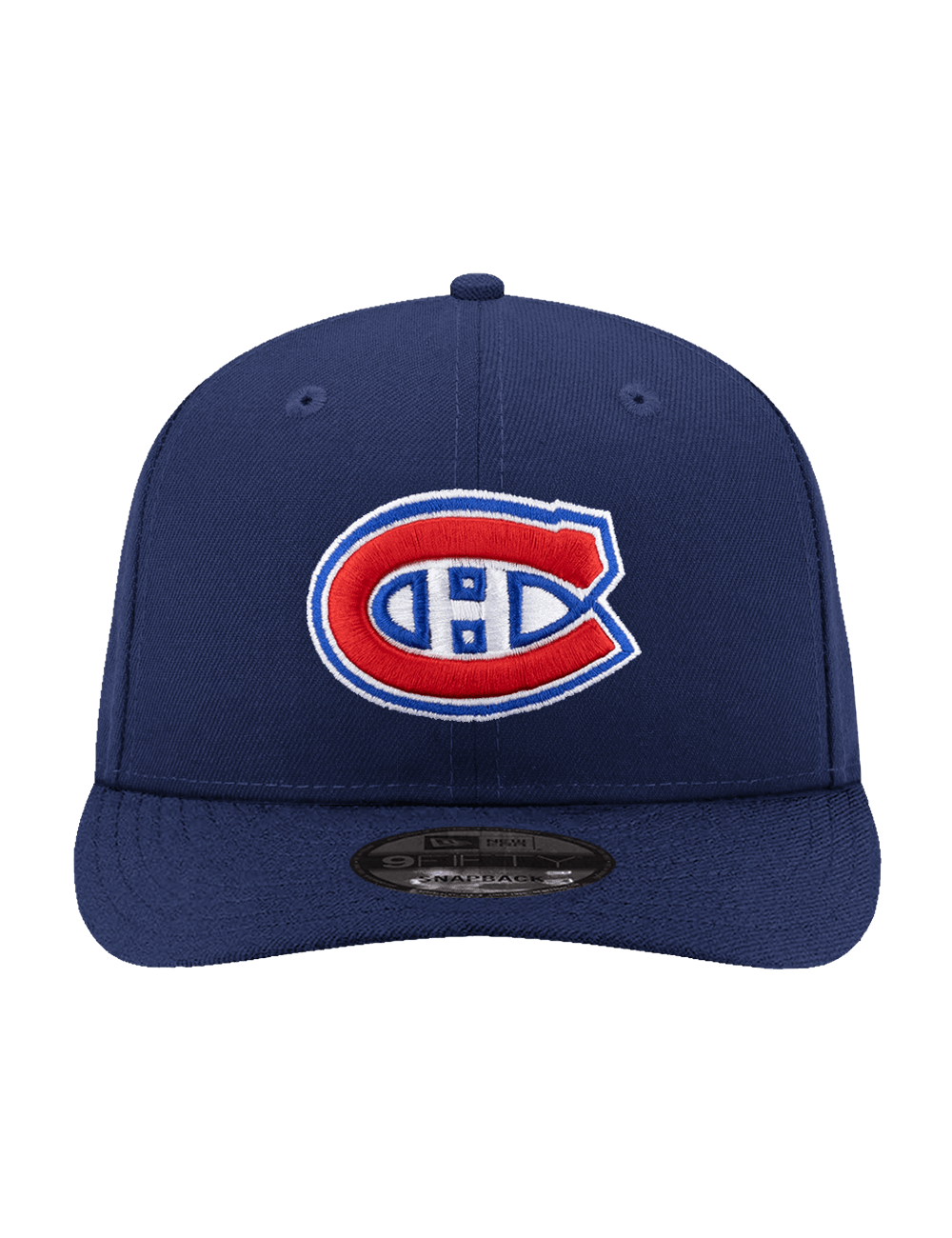 New Era Caps OSFA Montreal Canadiens New Era NHL Team 9FIFTY Pre-Curved Snapback Hat - Blue