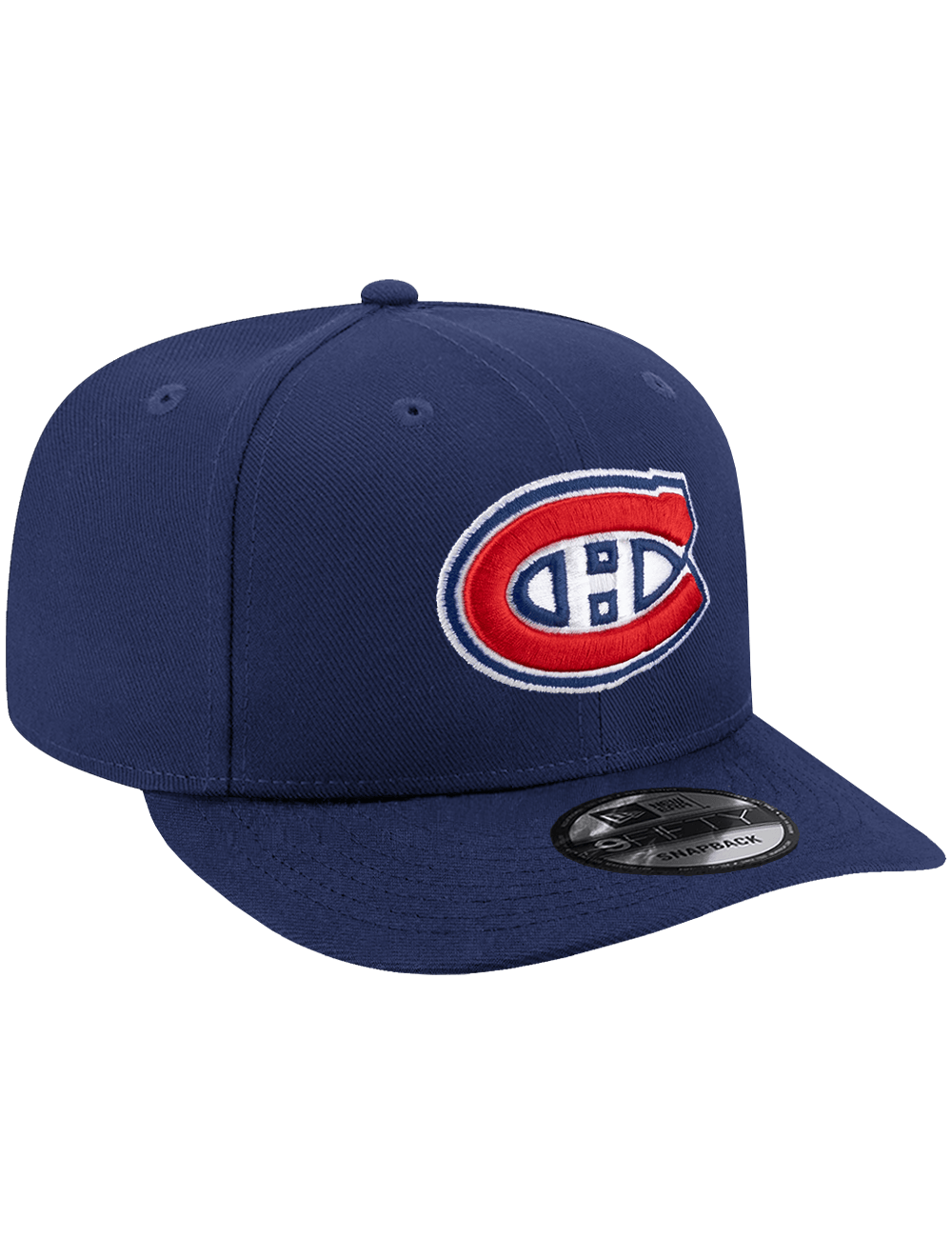 New Era Caps OSFA Montreal Canadiens New Era NHL Team 9FIFTY Pre-Curved Snapback Hat - Blue
