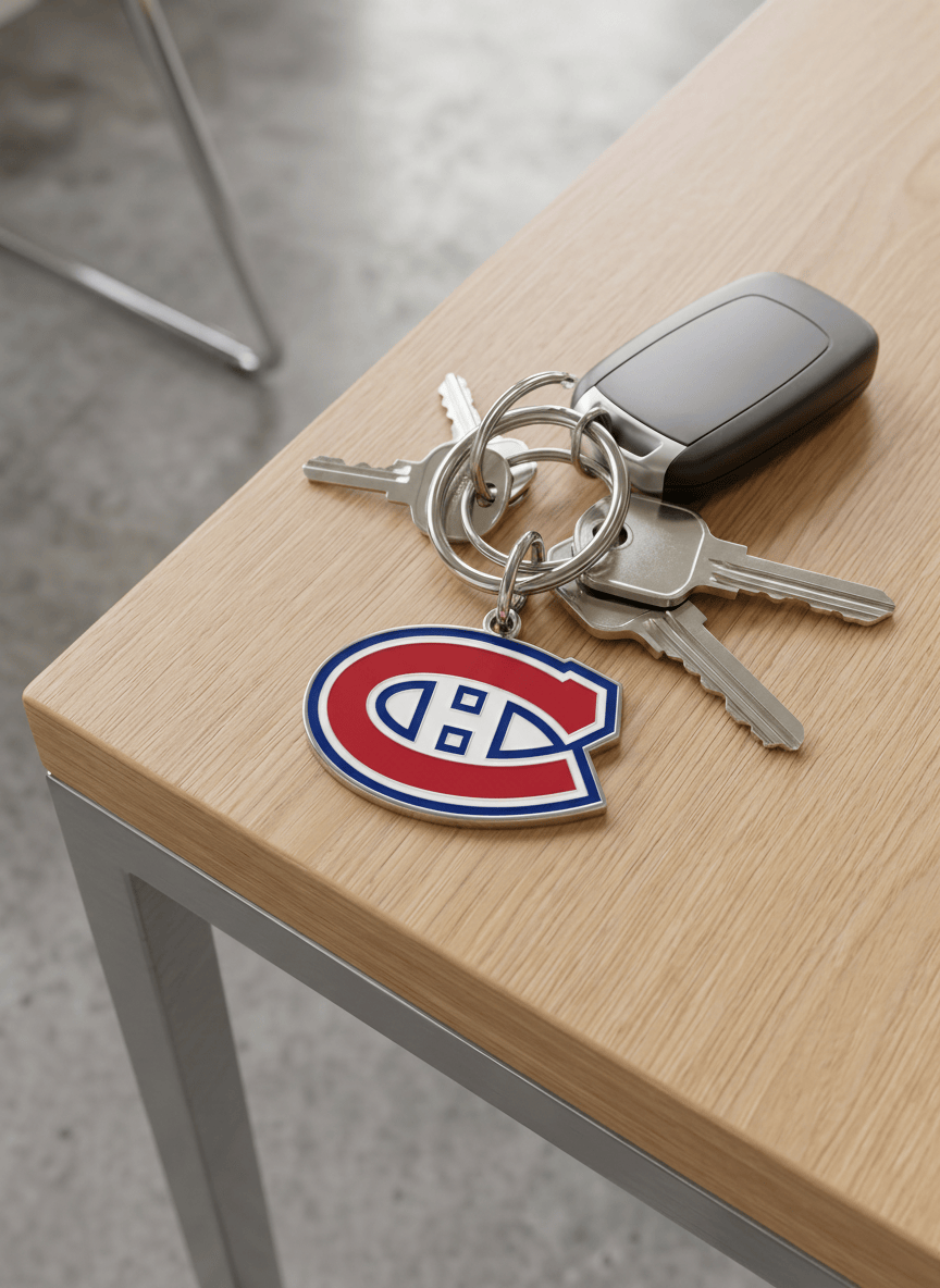 Wincraft Accessories Montreal Canadiens Wincraft NHL Cloisonne Metal Key Ring