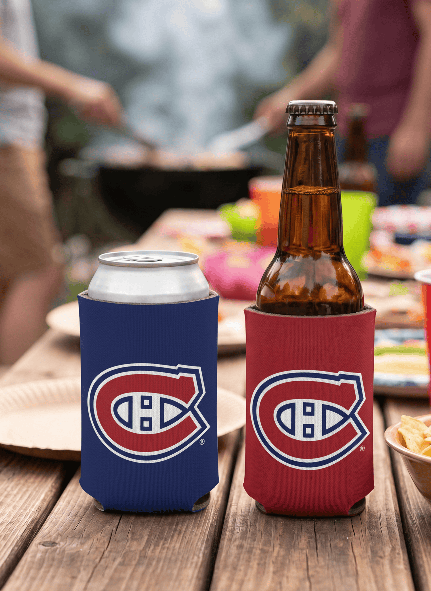 Wincraft Accessories Montreal Canadiens Wincraft NHL Double Sided Can Cooler/Stubby Holder
