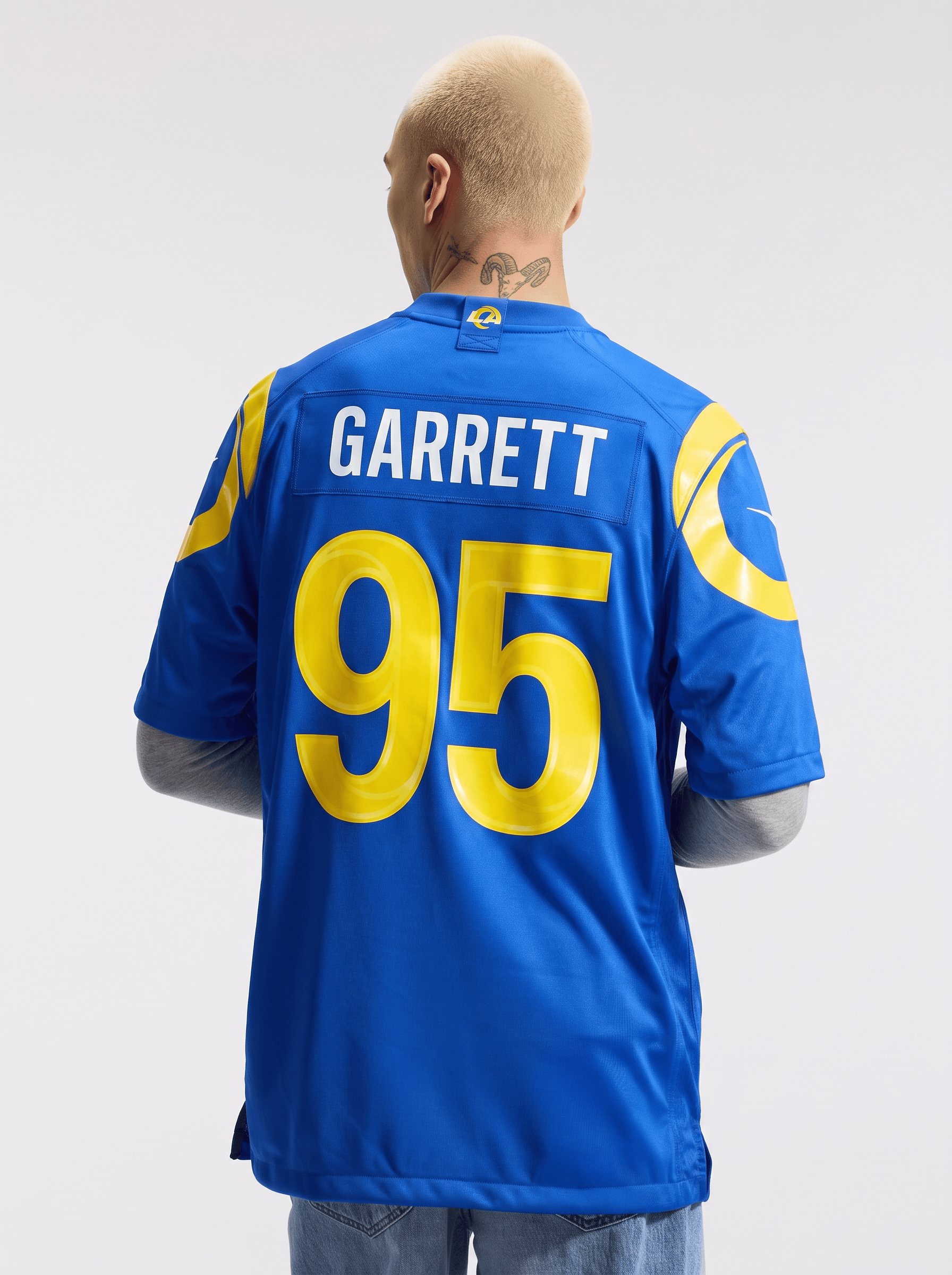 Nike Jerseys Myles Garrett Los Angeles Rams Nike NFL Game Jersey - Blue