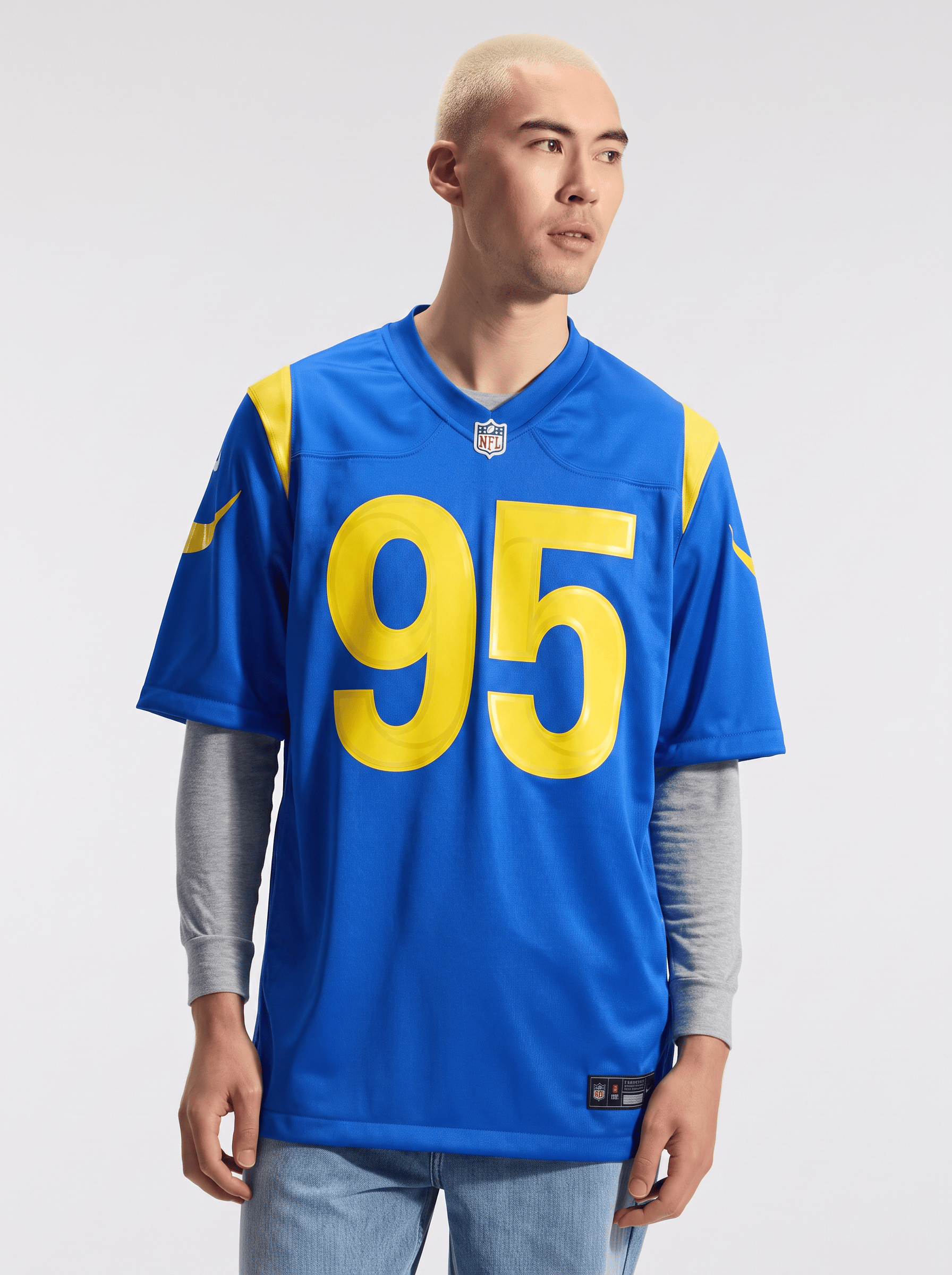 Nike Jerseys Myles Garrett Los Angeles Rams Nike NFL Game Jersey - Blue