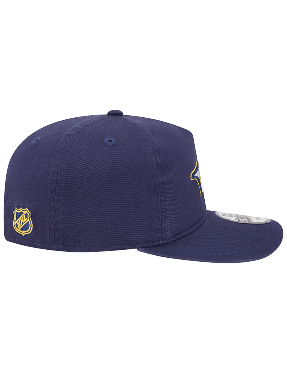 New Era Caps Nashville Predators New Era NHL Team 19TWENTY Pre-Curved Snapback Hat - Navy