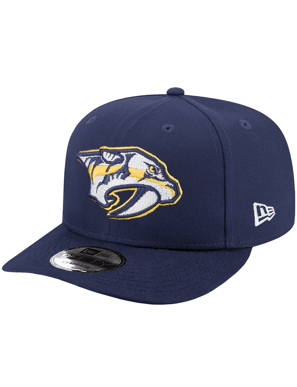 New Era Caps OSFA Nashville Predators New Era NHL Team 9FIFTY Pre-Curved Snapback Hat -  Navy