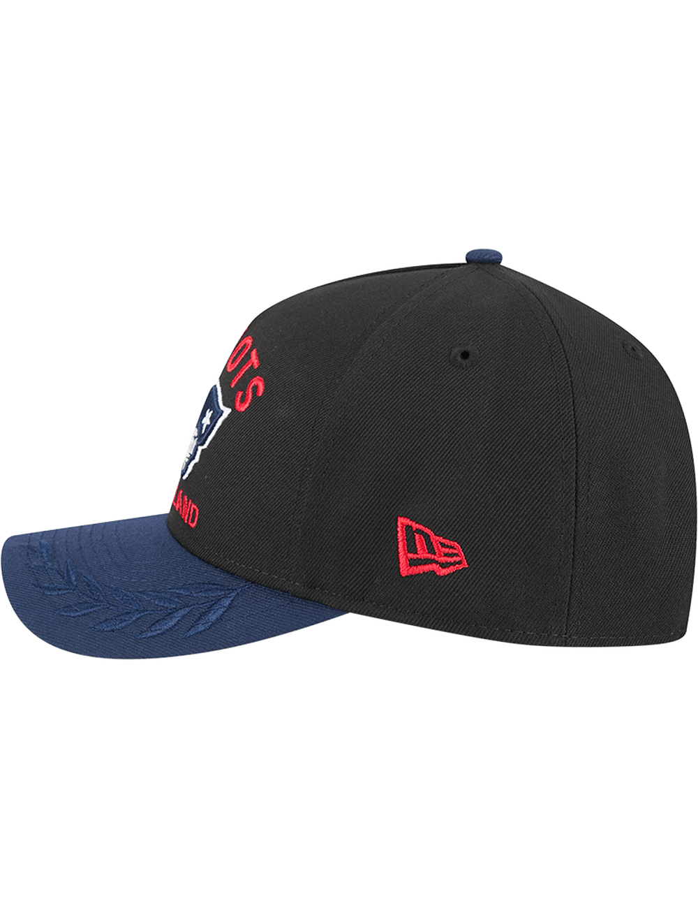 New Era Caps New England Patriots New Era NFL 25 Draft 9FORTY M-Crown Snapback Hat - Black