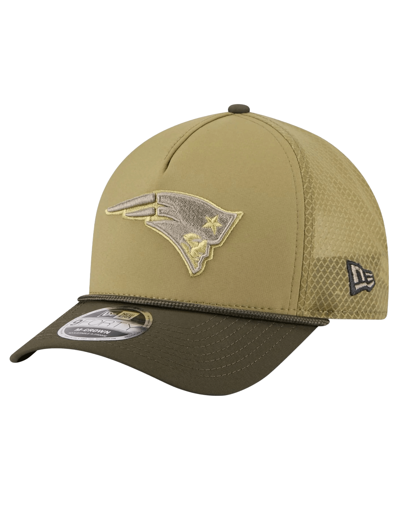New Era Caps New England Patriots New Era NFL 25 Salute To Service 9FORTY M-Crown Snapback Hat