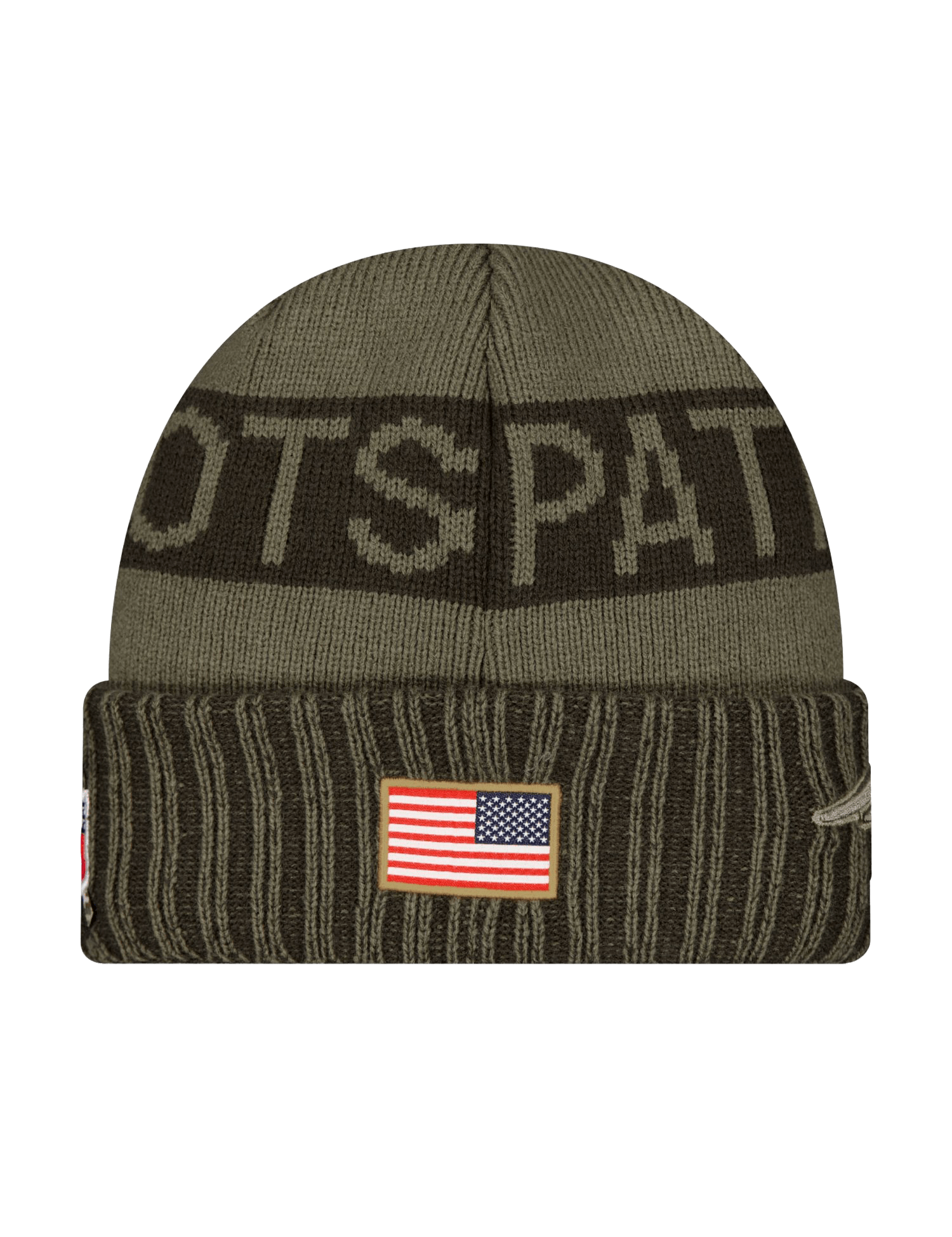 New Era Beanies New England Patriots New Era NFL 25 Salute To Service Knit Beanie