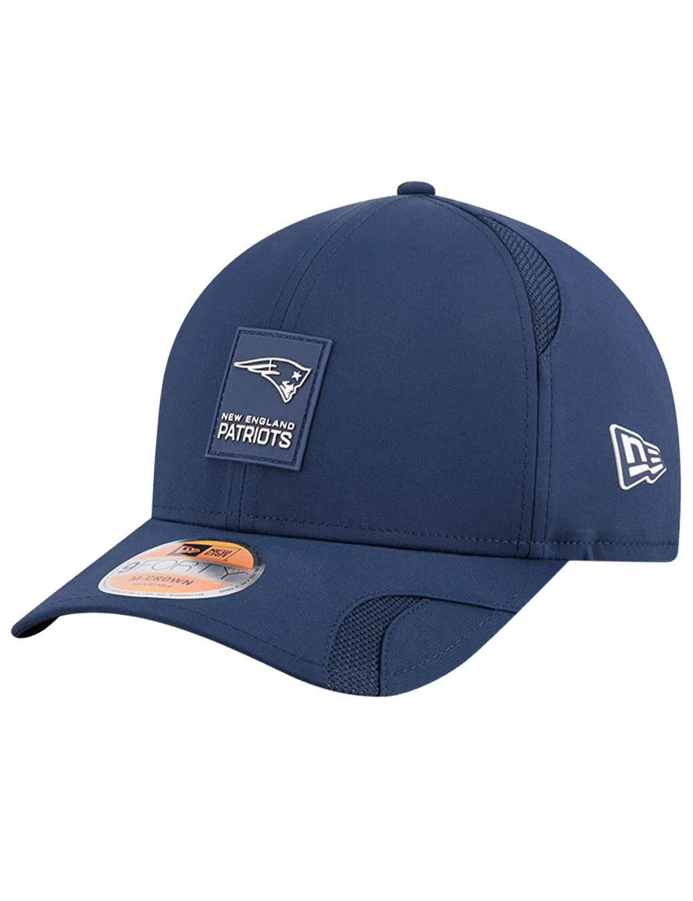 New Era Caps New England Patriots New Era NFL 25 Sideline 9FORTY M-Crown Snapback Hat - Navy