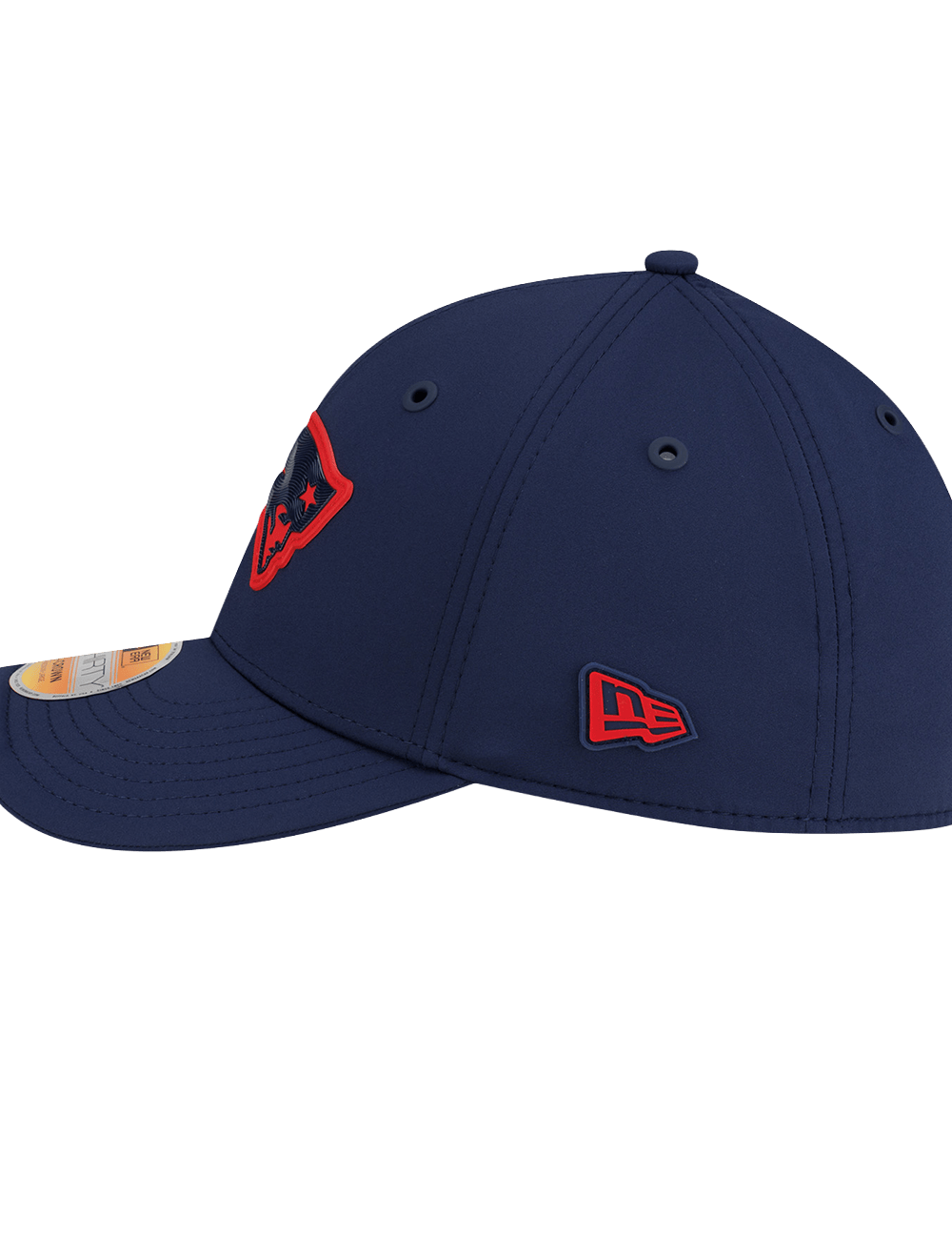 New Era Caps New England Patriots New Era NFL 26 Sideline 39THIRTY M-Crown Stretch-Fit Hat - Navy