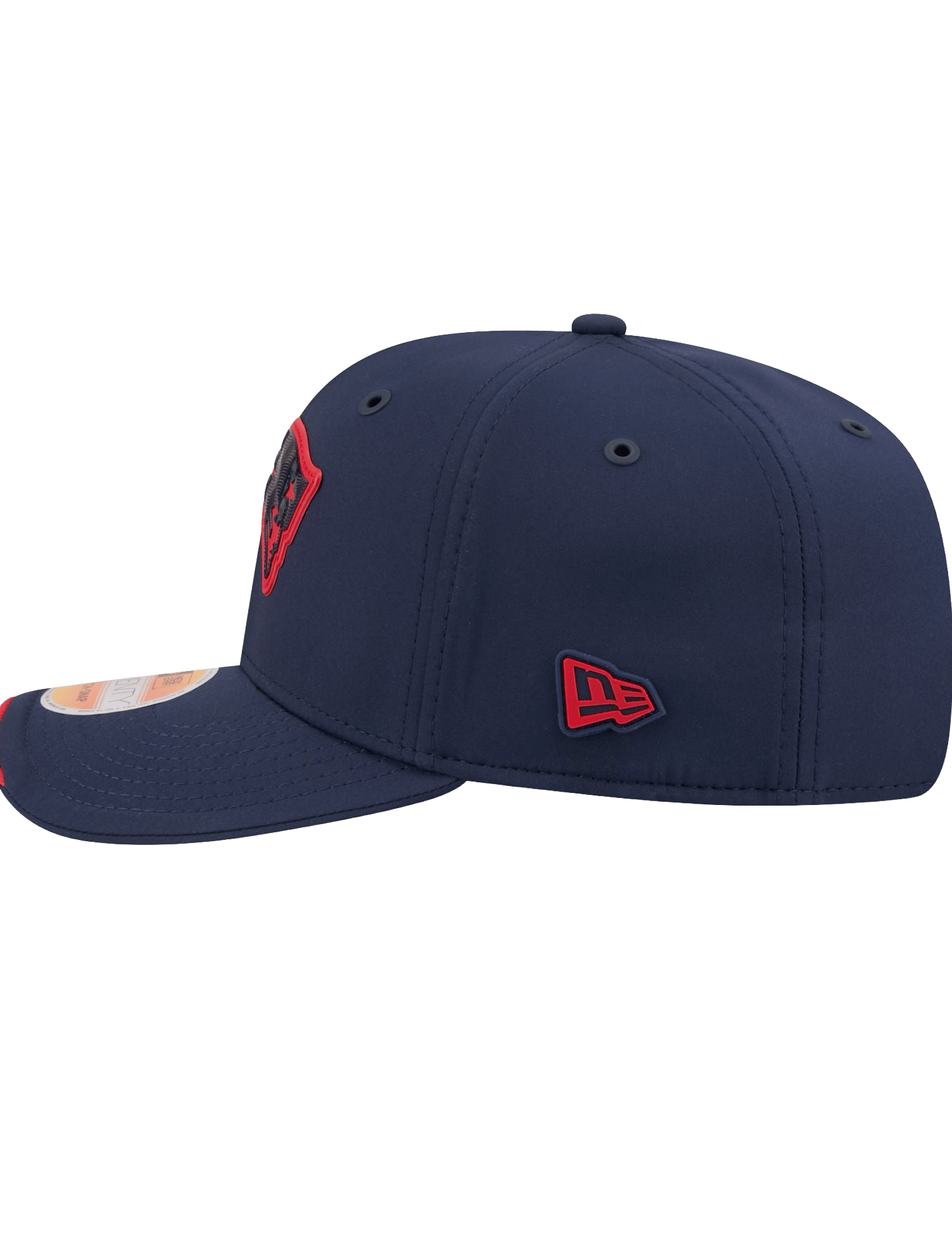 New Era Caps OSFM New England Patriots New Era NFL 26 Sideline 9SEVENTY Stretch-Snapback Hat - Navy