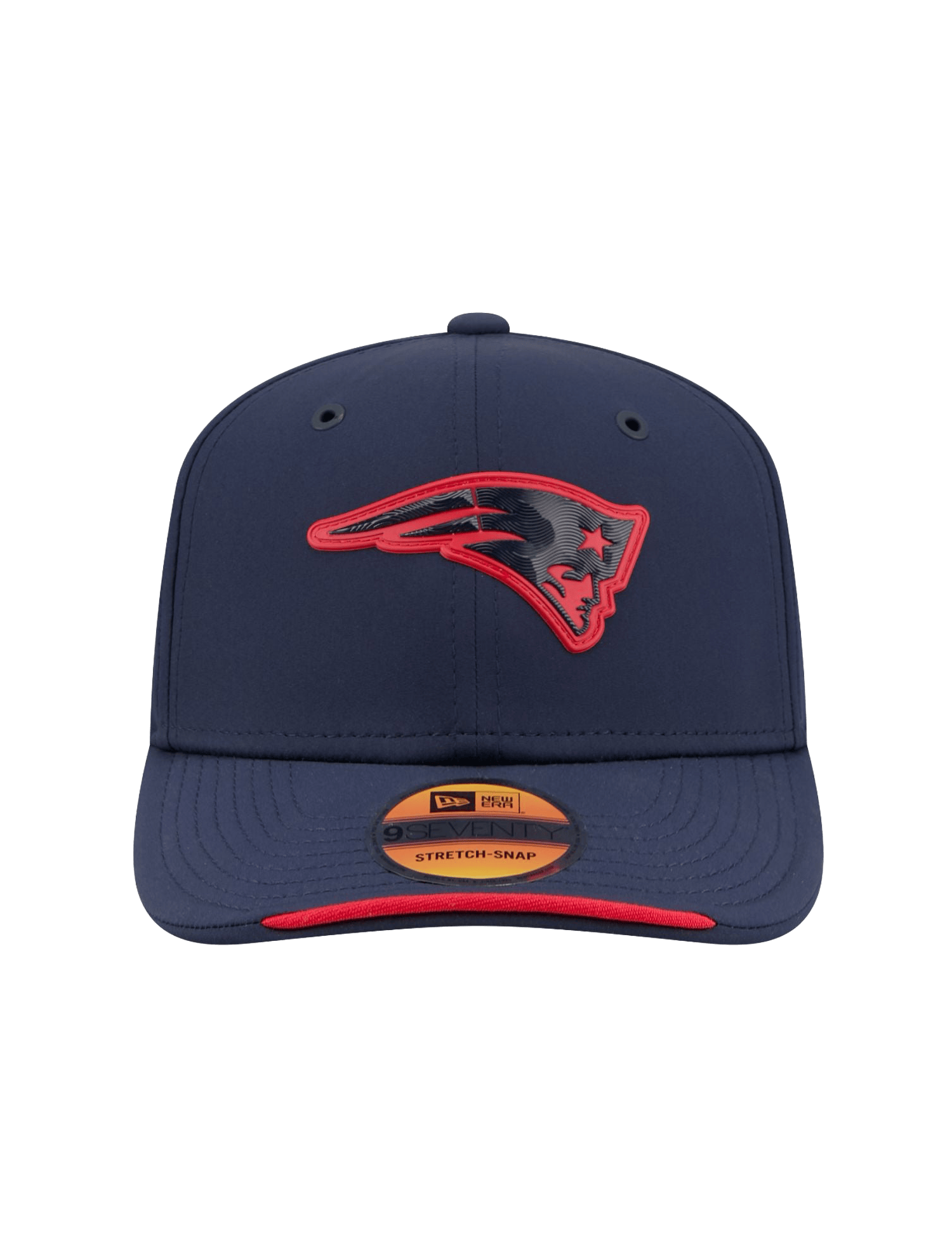 New Era Caps OSFM New England Patriots New Era NFL 26 Sideline 9SEVENTY Stretch-Snapback Hat - Navy