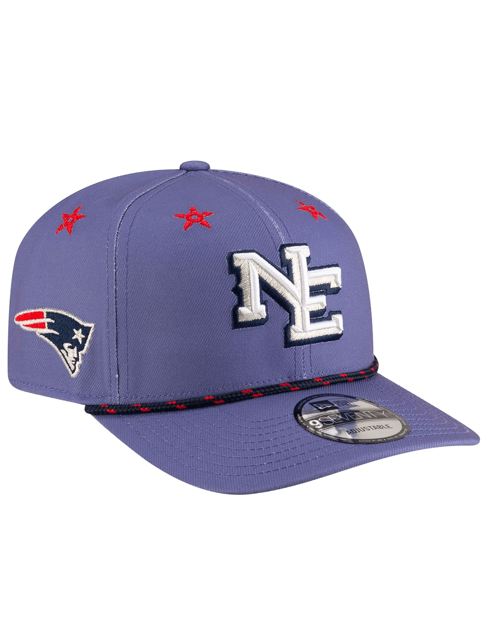 New Era Caps New England Patriots New Era NFL Rivalries 9SEVENTY Stretch-Snap Snapback Hat