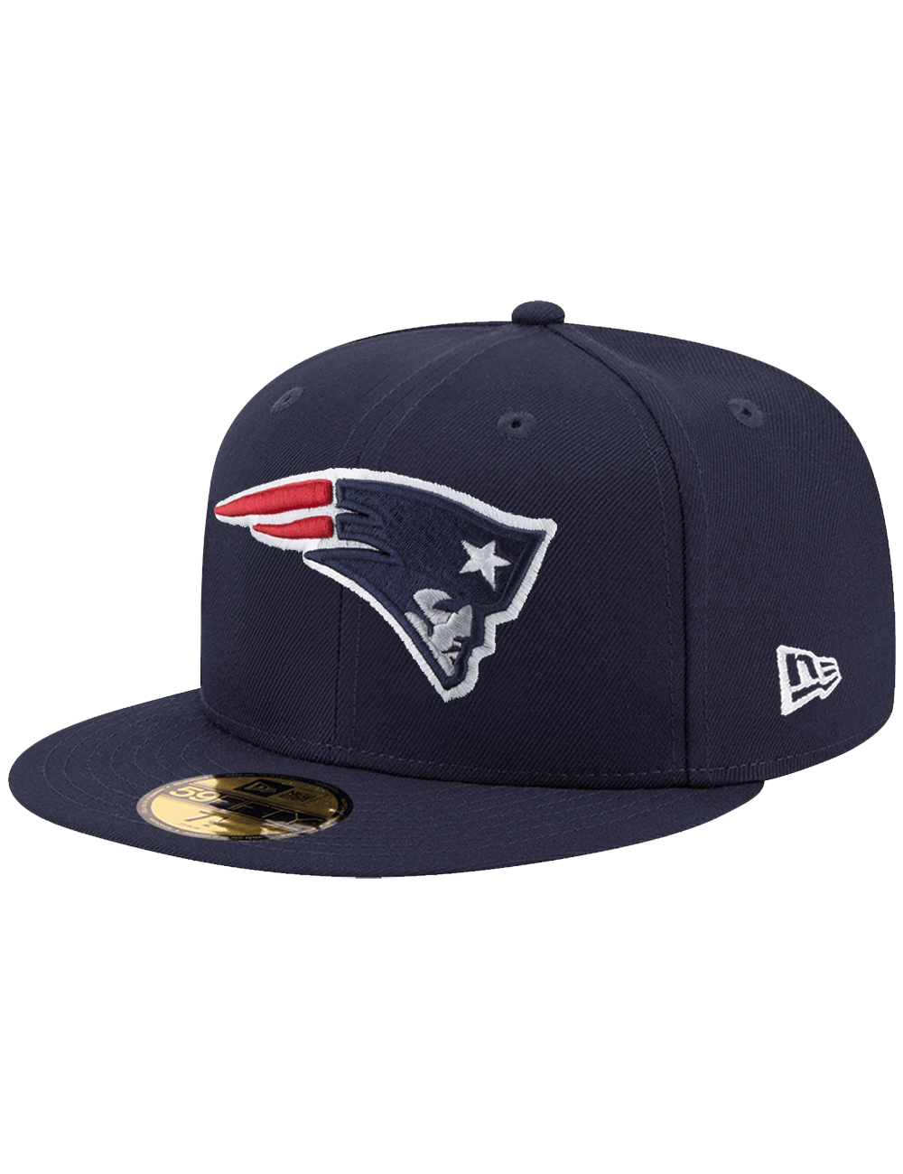 New Era Caps New England Patriots New Era NFL Team 59FIFTY Fitted Hat - Navy