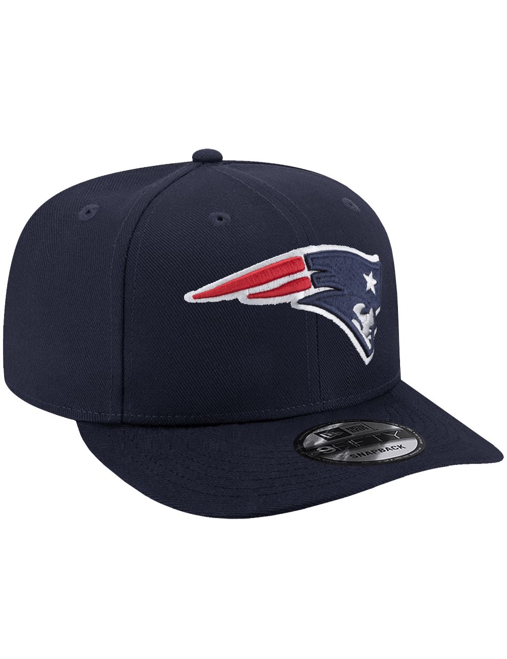 New Era Caps New England Patriots New Era NFL Team Pre-Curved 9FIFTY Snapback Hat - Navy