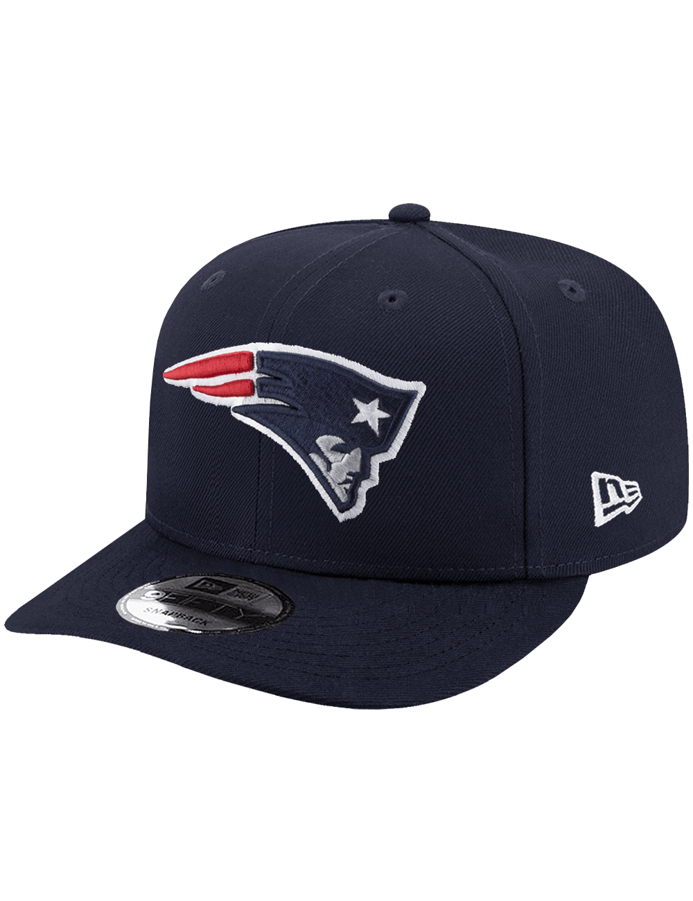 New Era Caps New England Patriots New Era NFL Team Pre-Curved 9FIFTY Snapback Hat - Navy