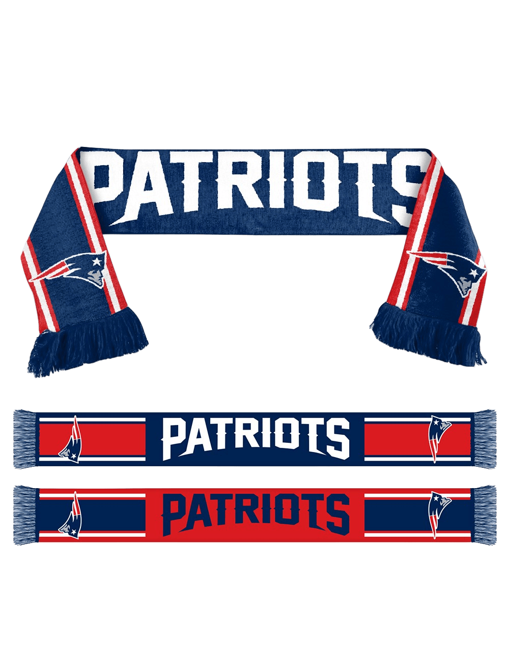 NFL Branded Accessories Unisex New England Patriots NFL Team Issue Unisex Scarf