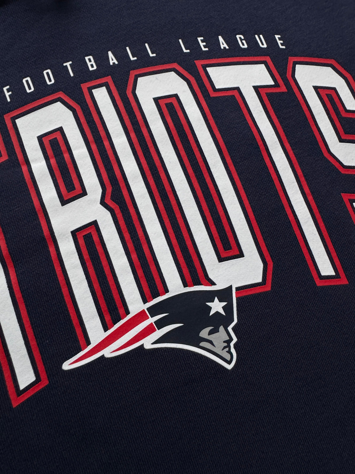 Nike Jumpers New England Patriots Nike NFL Expect Victory Hoodie Jumper - Navy
