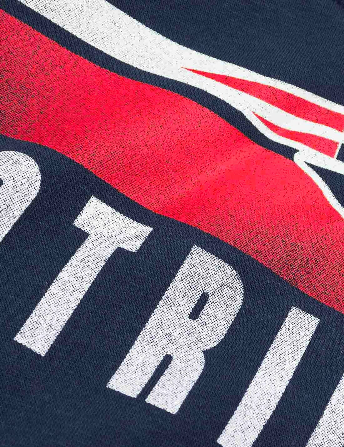 Nike Jumpers New England Patriots Nike NFL Team Stripes Hoodie Jumper - Navy